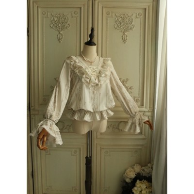 Faeries Daffodil Twelfth Night V Neck Blouse(Reservation/Full Payment Without Shipping)